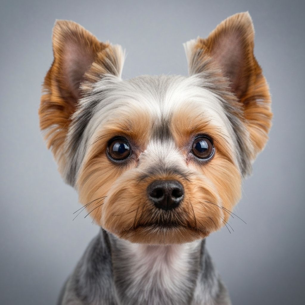 Happy groomed dog