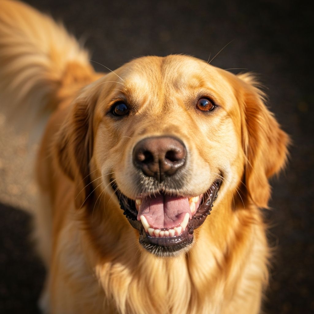 Happy dog 1