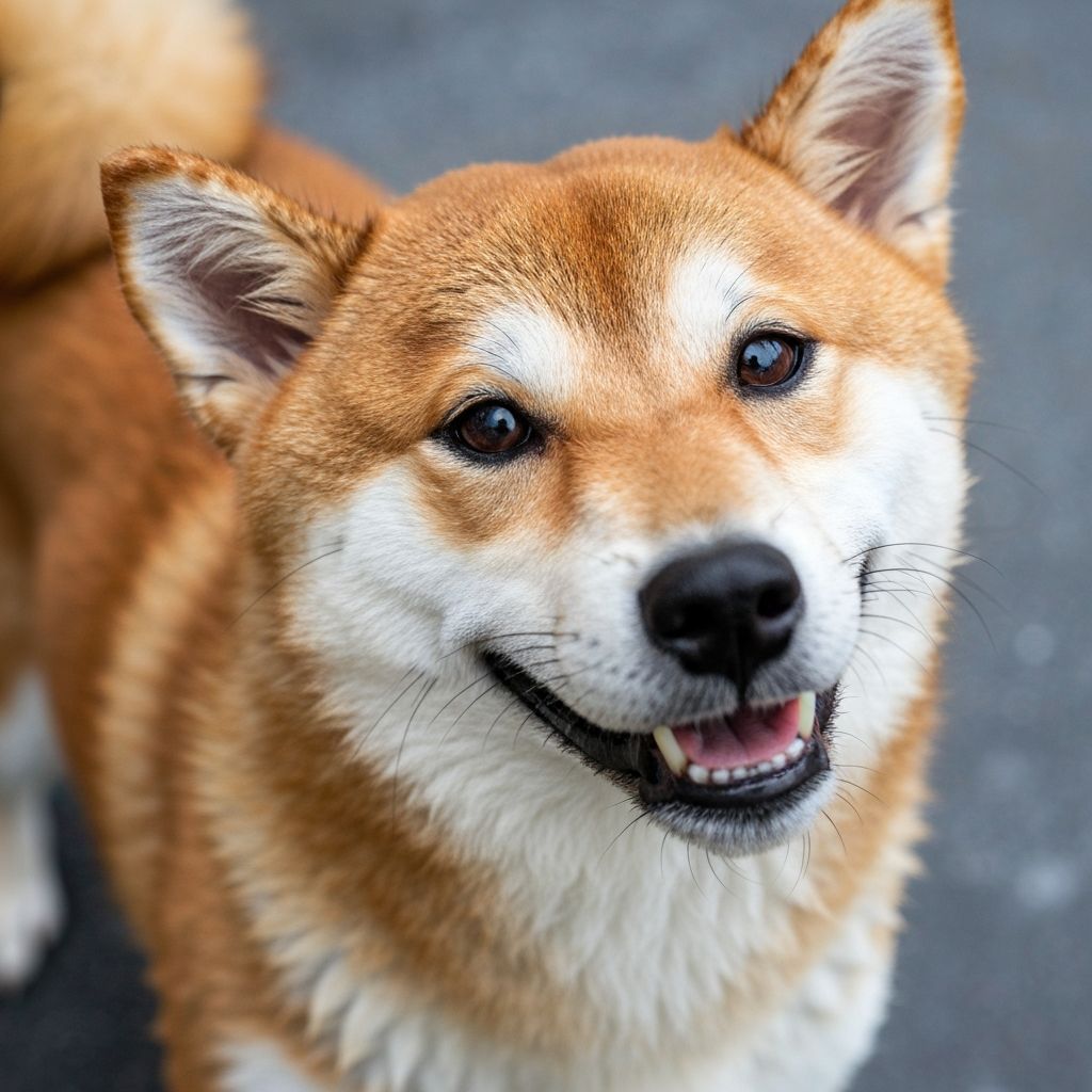 Happy groomed dog